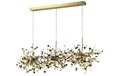 Подвесная люстра Crystal Lux GARDEN SP3х3 L1200 GOLD - фото 899611