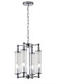 Подвесная люстра Crystal Lux TOMAS SP4 CHROME - фото 899640