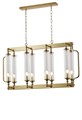 Подвесная люстра Crystal Lux TOMAS SP8 L1000 BRASS - фото 899644