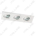 Встраиваемый светильник ITALLINE SAG303-4 white/white - фото 900573