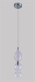 Подвесной светильник Crystal Lux IRIS SP1 B TRANSPARENT - фото 927601