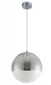 Подвесной светильник Crystal Lux OPTIMA SP1 CHROME D300 - фото 927605