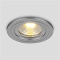 Встраиваемый светильник Elektrostandard 9902 LED 3W COB SL серебро - фото 928559